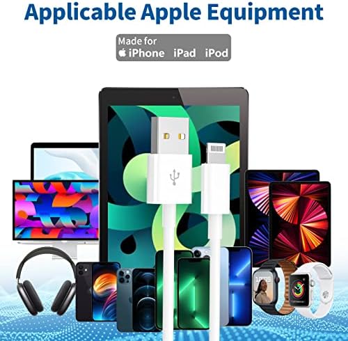 מטען אייפד מטען iPhone [Apple MFI Certified], TiavalMax 12W מהיר מטען קיר USB מהיר תקע נסיעה מתקפל